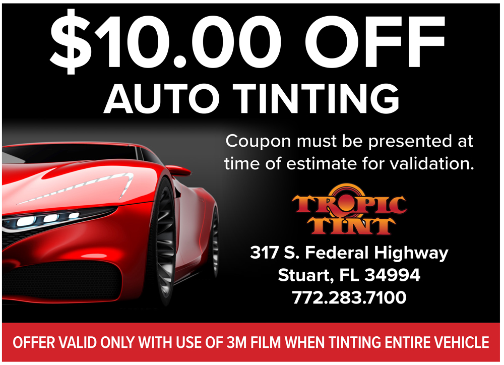 Car Coup Tropic Tint Meets All Your Auto, Home, and Business Tinting